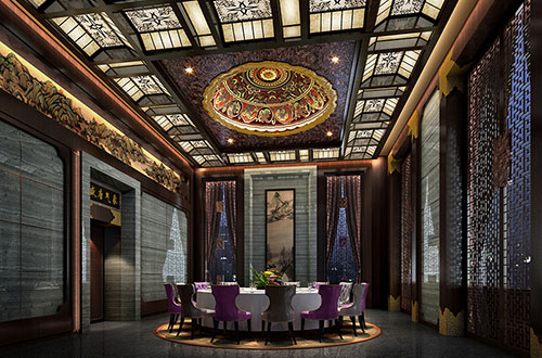 汉中低调奢华的新中式酒店设计效果图