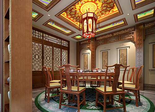 汉中中式古典风格家居装修设计效果图